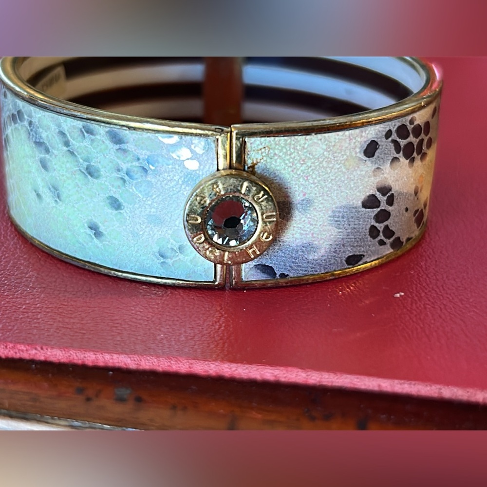 Henri Bendel Gold and Multicolor Bracelet